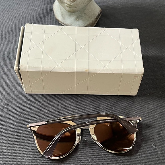 Christian Dior Sunglasses 63mm ReflectedP Pink Palladium Aviator Frame F… - Picture 4 of 15